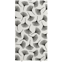 PAPERFLOW Trennwand easyScreen Black & White, 62433 bunt 94,0 x 173,4 cm, 1 St.