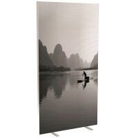 PAPERFLOW Trennwand easyScreen Black & White, 61243...