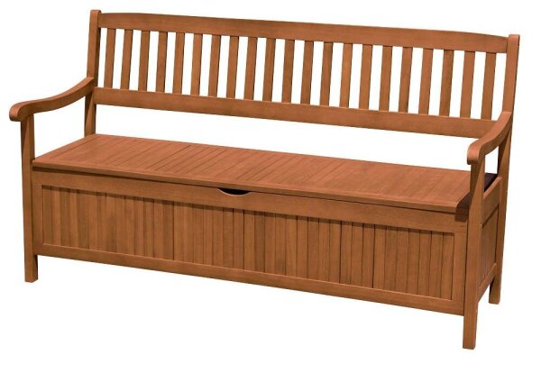 Garden Pleasure Gartenbank Houston 985119 braun Holz 157,0 cm