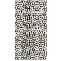 PAPERFLOW Trennwand easyScreen Black & White, 62305 bunt 94,0 x 173,4 cm, 1 St.