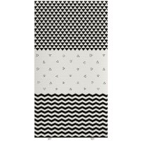 PAPERFLOW Trennwand easyScreen Black & White, 60437...