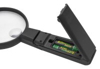 WEDO Lupe schwarz 2-fach