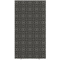 PAPERFLOW Trennwand easyScreen Black & White, 60533 bunt 94,0 x 173,4 cm, 1 St.