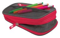 WEDO Schlampermäppchen NEON Stretch neonrosa/grau,...