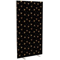 PAPERFLOW Trennwand easyScreen Classic Chic, 60009 bunt...