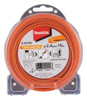 makita E-01797 Mähfaden 2,4 mm x 15,0 m