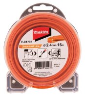 makita E-01797 Mähfaden 2,4 mm x 15,0 m