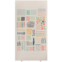 PAPERFLOW Trennwand easyScreen Colour, 61087 bunt 94,0 x 173,4 cm, 1 St.