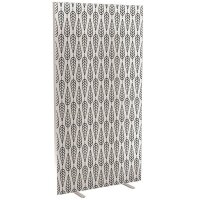 PAPERFLOW Trennwand easyScreen Black & White, 60485...