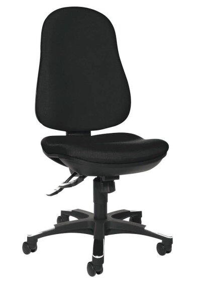 Topstar Bürostuhl Trend SY 10, 9020G20 Stoff schwarz, Gestell schwarz