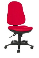 Topstar Bürostuhl Trend SY 10, 9020G21 Stoff rot,...