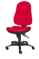 Topstar Bürostuhl Trend SY 10, 9020G21 Stoff rot,...