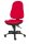 Topstar Bürostuhl Trend SY 10, 9020G21 Stoff rot, Gestell schwarz
