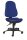 Topstar Bürostuhl Trend SY 10, 9020G26 Stoff blau, Gestell schwarz