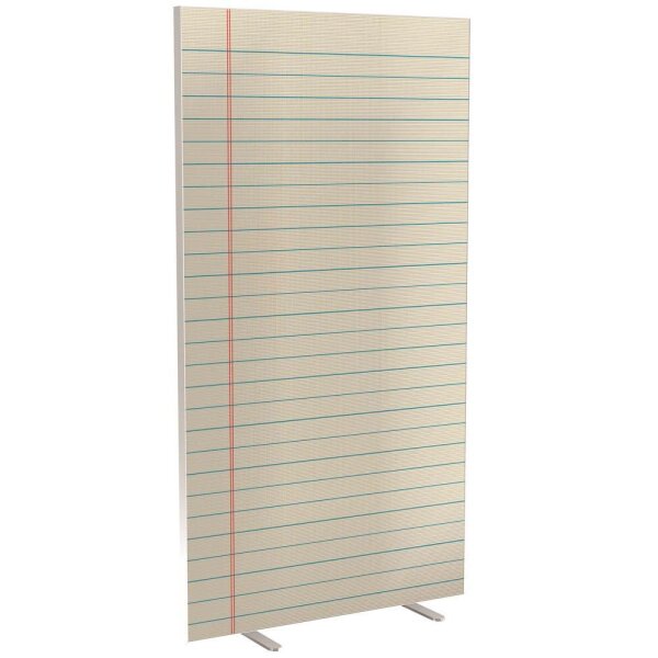 PAPERFLOW Trennwand easyScreen Contents, 61979 bunt 94,0 x 173,4 cm, 1 St.