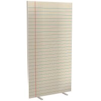 PAPERFLOW Trennwand easyScreen Contents, 61979 bunt 94,0 x 173,4 cm, 1 St.