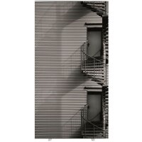 PAPERFLOW Trennwand easyScreen Black & White, 62321 bunt 94,0 x 173,4 cm, 1 St.