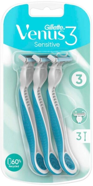 Gillette Venus 3 Sensitive Einwegrasierer 3 St.