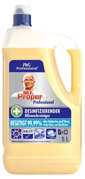 Mr. Proper Professional Desinfizierender Allzweckreiniger 5 l, 1 St.