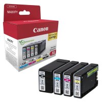 Canon PGI-1500 XL BK/C/M/Y schwarz, cyan, magenta, gelb...