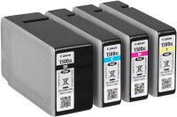 Canon PGI-1500 XL BK/C/M/Y schwarz, cyan, magenta, gelb Druckerpatronen, 4er-Set