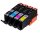 Canon CLI-551 BK/C/M/Y schwarz, cyan, magenta, gelb Druckerpatronen, 4er-Set
