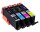 Canon CLI-551 BK/C/M/Y schwarz, cyan, magenta, gelb Druckerpatronen, 4er-Set