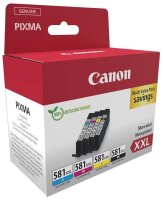 Canon CLI-581XXL BK/C/M/Y schwarz, cyan, magenta, gelb...