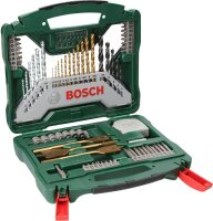 BOSCH Bohrer- und Bit-Set X-Line, 70-teilig