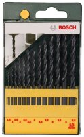 BOSCH Metallbohrer-Set HSS-R, 13-teilig