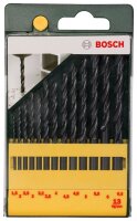 BOSCH Metallbohrer-Set HSS-R, 13-teilig