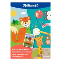 Pelikan zum Basteln Tierreich Malbuch, 1 St.