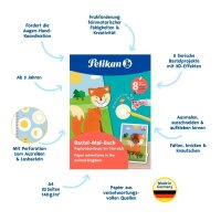 Pelikan zum Basteln Tierreich Malbuch, 1 St.