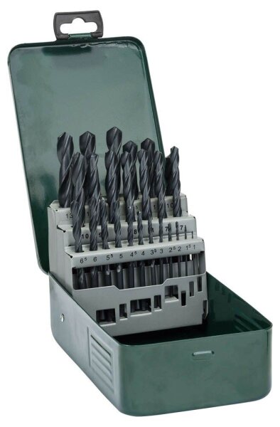 BOSCH Metallbohrer-Set HSS-R, 25-teilig