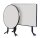 barths Gartentisch Dublin weiß rund 100,0 x 100,0 x 70,0 cm