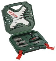 BOSCH Bohrer- und Bit-Set X-Line Classic, 54-teilig
