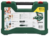 BOSCH Bohrer- und Bit-Set V-Line Box, 83-teilig