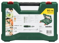 BOSCH Bohrer- und Bit-Set V-Line Box, 91-teilig