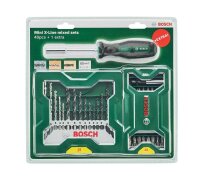 BOSCH Bohrer- und Bit-Set 25+15+1 Mini-X-Line Sets plus...