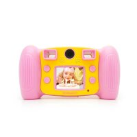 EASYPIX® Kiddypix Mystery Kinderkamera rosa 1,3 Mio. Pixel