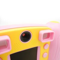 EASYPIX® Kiddypix Mystery Kinderkamera rosa 1,3 Mio. Pixel