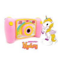 EASYPIX® Kiddypix Mystery Kinderkamera rosa 1,3 Mio. Pixel