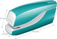 LEITZ Elektrohefter NeXXt Series WOW 5566 eisblau-metallic, 1 St.