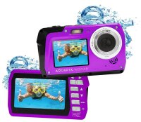 EASYPIX® W3048 EDGE Unterwasserkamera lila 13,0 Mio. Pixel  ( 10074 )