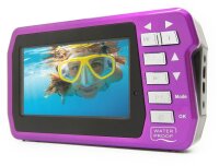 EASYPIX® W3048 EDGE Unterwasserkamera lila 13,0 Mio. Pixel  ( 10074 )