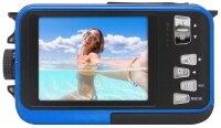 EASYPIX® W3027 WAVE Unterwasserkamera blau 30,0 Mio. Pixel  ( 10034 )