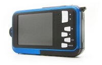 EASYPIX® W3027 WAVE Unterwasserkamera blau 30,0 Mio. Pixel  ( 10034 )
