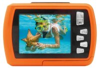 EASYPIX® W2024 SPLASH Unterwasserkamera orange 16,0 Mio. Pixel