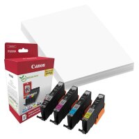 Canon CLI-551 XL C/M/Y/BK schwarz, cyan, magenta, gelb...