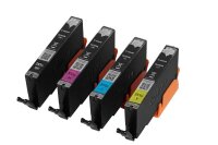 Canon CLI-551 XL C/M/Y/BK schwarz, cyan, magenta, gelb Druckerpatronen + Fotopapier